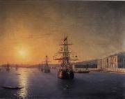 unknow artist, Seascape, boats, ships and warships. 10